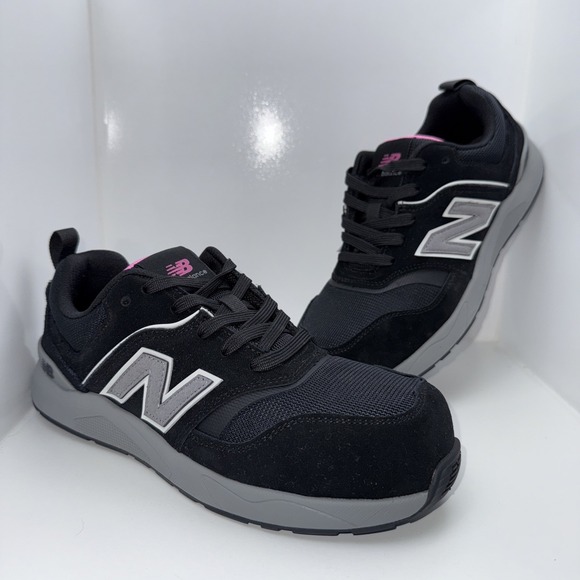 New Balance Elite Lite Composite Toe Work Shoes Women's Black  Size US9.5 EU41.5 - Picture 1 of 13
